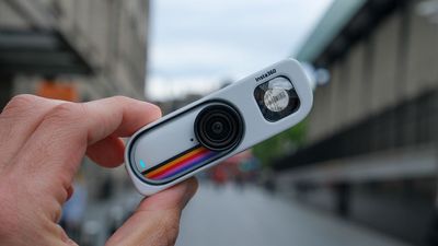 Insta360 turned its action camera into a tiny retro shooter and it’s every bit as adorable as you’d expect