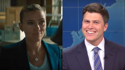 Colin Jost Revealed The Unexpected (And Funny) Challenge Scarlett Johansson's Fame Causes For Them