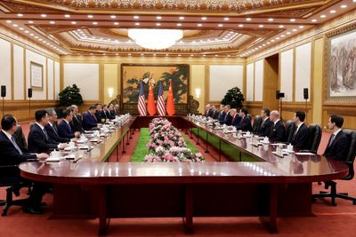 Photo of US-China delegation criticized over absence of women: ‘masculine, militarized and exclusionary’