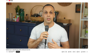 Louis Rossmann taunts Bambu Lab by hosting banned 3D Printer firmware fork, dares $1 billion company to sue him — more creators pledge support and boycotts, Snapmaker donates equipment to embattled developer