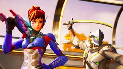 It took a while, but Overwatch's iconic heroes have finally been bitten by the collab slop curse