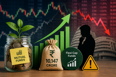 Flexi cap mutual funds see record Rs 10,147 crore inflows in April. Are investors turning cautious amid market volatility?