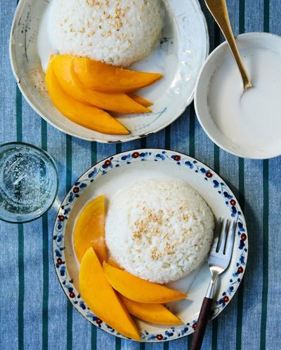 Helen Goh’s recipe for Thai mango and coconut sticky rice