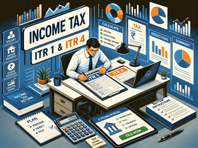 Income tax return AY 26-27: Excel utility, online filing for ITR-1, and ITR-4 forms now available on e-filing portal