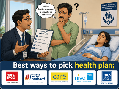 Best ways to find the right health insurance policy: A comparison of ICICI Lombard, HDFC Ergo, Care, Niva Bupa, Tata AIG policies
