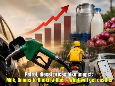 Petrol, diesel price hike impact: From milk, onions, Blinkit deliveries to Uber fares & others, here's all that may get costlier
