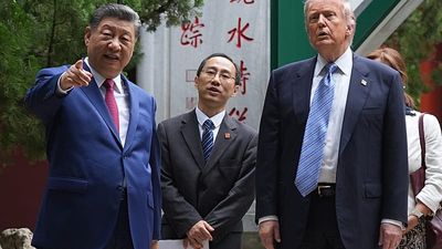 Xi gives Trump private tour of secret garden in Beijing