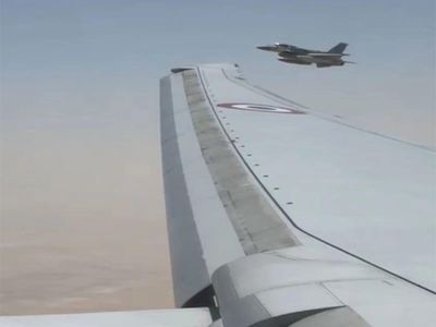 UAE's F-16 jets escort PM Modi's aircraft as he enters its airspace