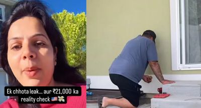Indian Woman in US Pays Rs 22,000 to Fix Small Leak, Internet Reacts