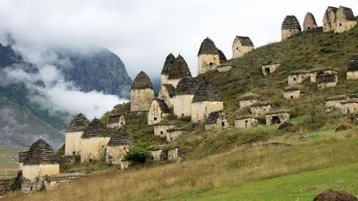 Russia’s ‘City of the Dead’: Inside the 10,000 graves hidden in a mysterious mountain valley that still haunt visitors