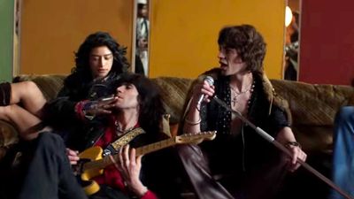 The Rolling Stones appear as their younger selves via "groundbreaking deepfake technology" in new video starring Odessa A'zion