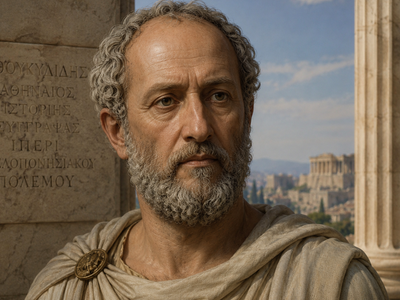 Quote of the day by Thucydides: ‘Self-control is the chief element in self-respect, and self-respect is the chief element in courage’