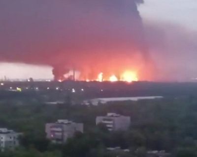 Ukraine attacks Russia with drones after suffering three days of massive strikes