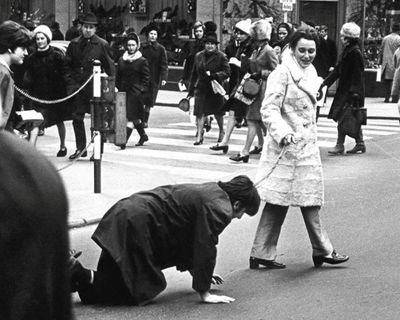 From men on dog leads to public breast-fondling, Valie Export’s art demanded a total feminist revolution