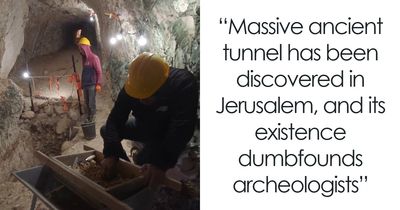 Mysterious Jerusalem Tunnel Fascinates Archaeologists, They Say It Is Unlike Anything They’ve Seen