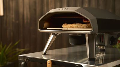 I Tested Ooni's New Rotating Stone That Turns Your Pizzas for You — and It Will Make Outdoor Hosting Effortless This Summer
