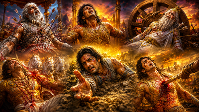 Why the Strongest Warriors in Mahabharata Died the Most Painful Deaths