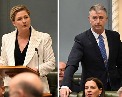 The ‘Ross and Rachel’ of Queensland parliament ignite slanging match over MPs’ romantic lives