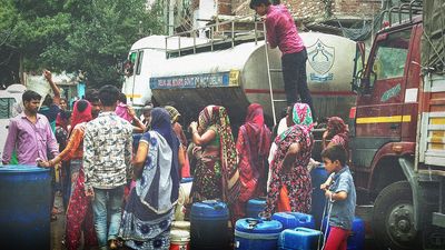 As temperatures rise, a Delhi neighbourhood grapples with water crisis