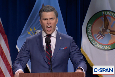 Colin Jost reveals ‘too ridiculous’ Hegseth sketch became reality