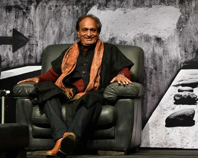 A snapshot of the photographer Raghu Rai