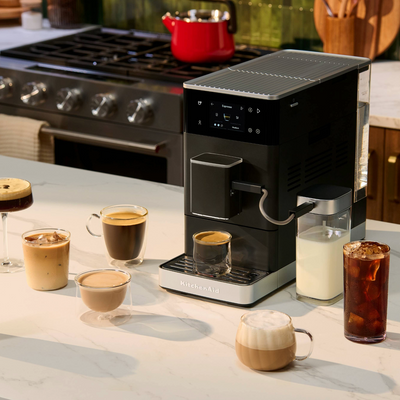 KitchenAid's new coffee machine range is the prettiest way to save countertop space if your kitchen is on the cosier side