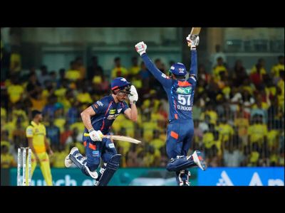 LSG beat CSK by 7 wickets