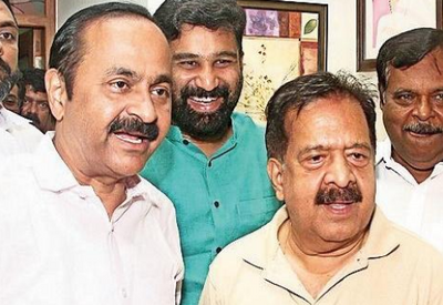 Kerala CM-designate Satheesan meets Ramesh Chennithala