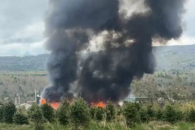 Maine lumber mill explosion injures several as firefighters respond to roaring blaze