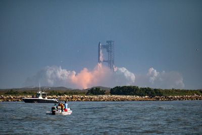 Satellite launches are filling up the atmosphere with pollution, study warns