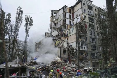 Kyiv mourns as death toll from Russian attack in the Ukrainian capital rises to 24