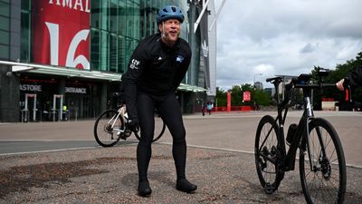 'It's been brutal' – Olly Murs cycles through torrential rain and the pain of a lost toenail to raise money for Unicef