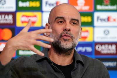 Pep Guardiola keeps people guessing over his future at Man City