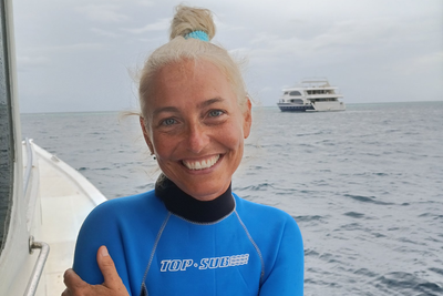Husband of Maldives diving victim claims ‘something must have happened’ as sole survivor escaped death through moment of luck