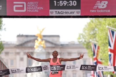 A record-breaking race and Catholic blessing highlight the role of faith for Kenyan runners