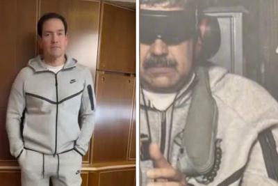 Trump says Rubio looked ‘outstanding’ in Maduro-mocking tracksuit