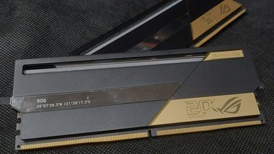 We're getting closer to a 100% ROG rig as Asus gets into the DRAM game for its 20th anniversary