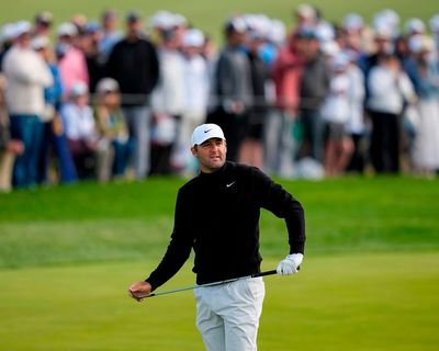 Scheffler remains in hunt at halfway despite ‘absurd’ pin positions at US PGA