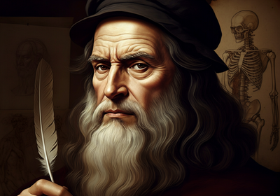 Quote of the day by Leonardo da Vinci: 'The greatest deception men suffer is from...' - life lessons on self-awareness, avoiding self-deception through critical thinking and why you can’t trust your own thoughts by The Mona Lisa and The Last Supper artist