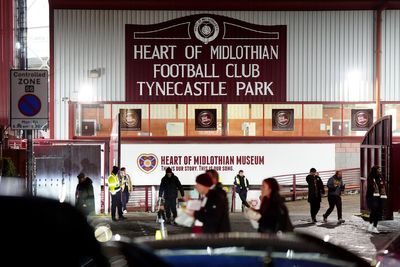 Hearts fans nervous but confident they can win title clash