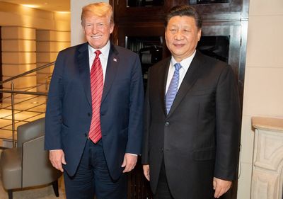 Trump's Viral Video Allegedly Snooping at Xi Jinping's Private Notebook Debunked: 'It Was His Own Folder'
