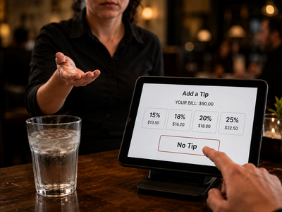 ‘Water is also a drink’: Waitress mocked customer asking for water at NYC diner, vanished during service, then pushed for preset tip; customer’s final comment left her speechless