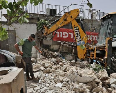 Palestinians forced to demolish own homes to make way for Israeli theme park