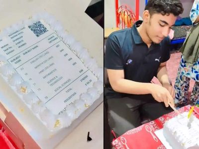 ‘My child’s 55 marks are greater than 95’: Mumbai family celebrates son's Class 10th exam results with marksheet-themed cake. Watch heartwarming video