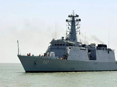 Indian naval ship arrives in Sri Lanka for operational deployment