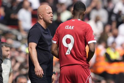 Arne Slot hopes to have Alexander Isak back for Liverpool’s last game