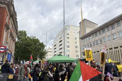 Thousands of people descend on London for two major protests