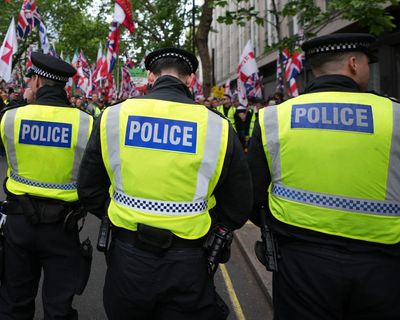 Man arrested in London after 30-year-old run over by van near flag protest in Birmingham