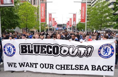 Chelsea fans stage new protest against BlueCo before FA Cup final showdown against Man City