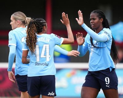Manchester City mark WSL title by thrashing West Ham as Shaw doubles up